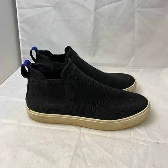 Rothy’s Chelsea Slip On Ankle Boot Black Size 8 - Picture 2 of 7